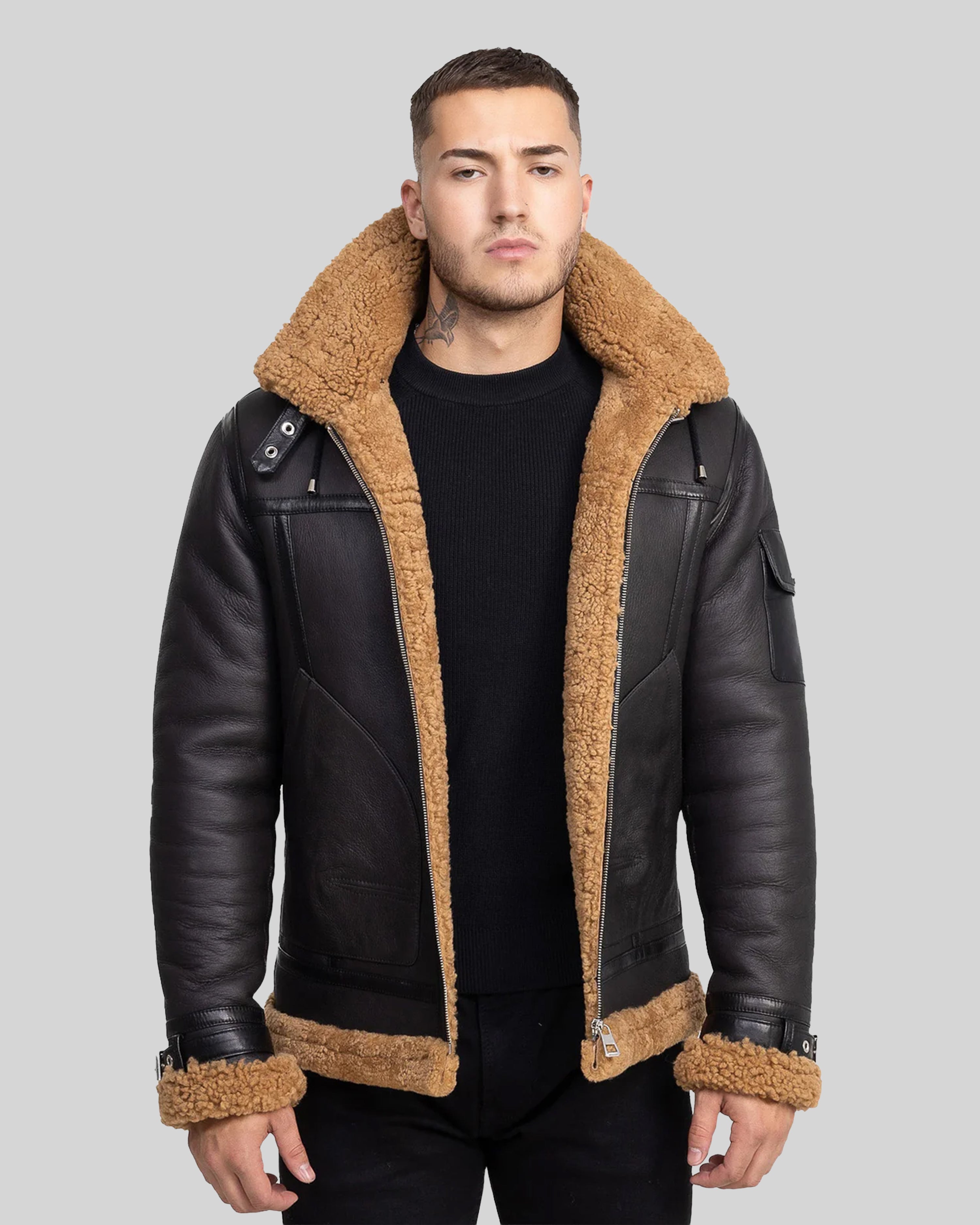 Travis Genuine  Sheepskin Jacket