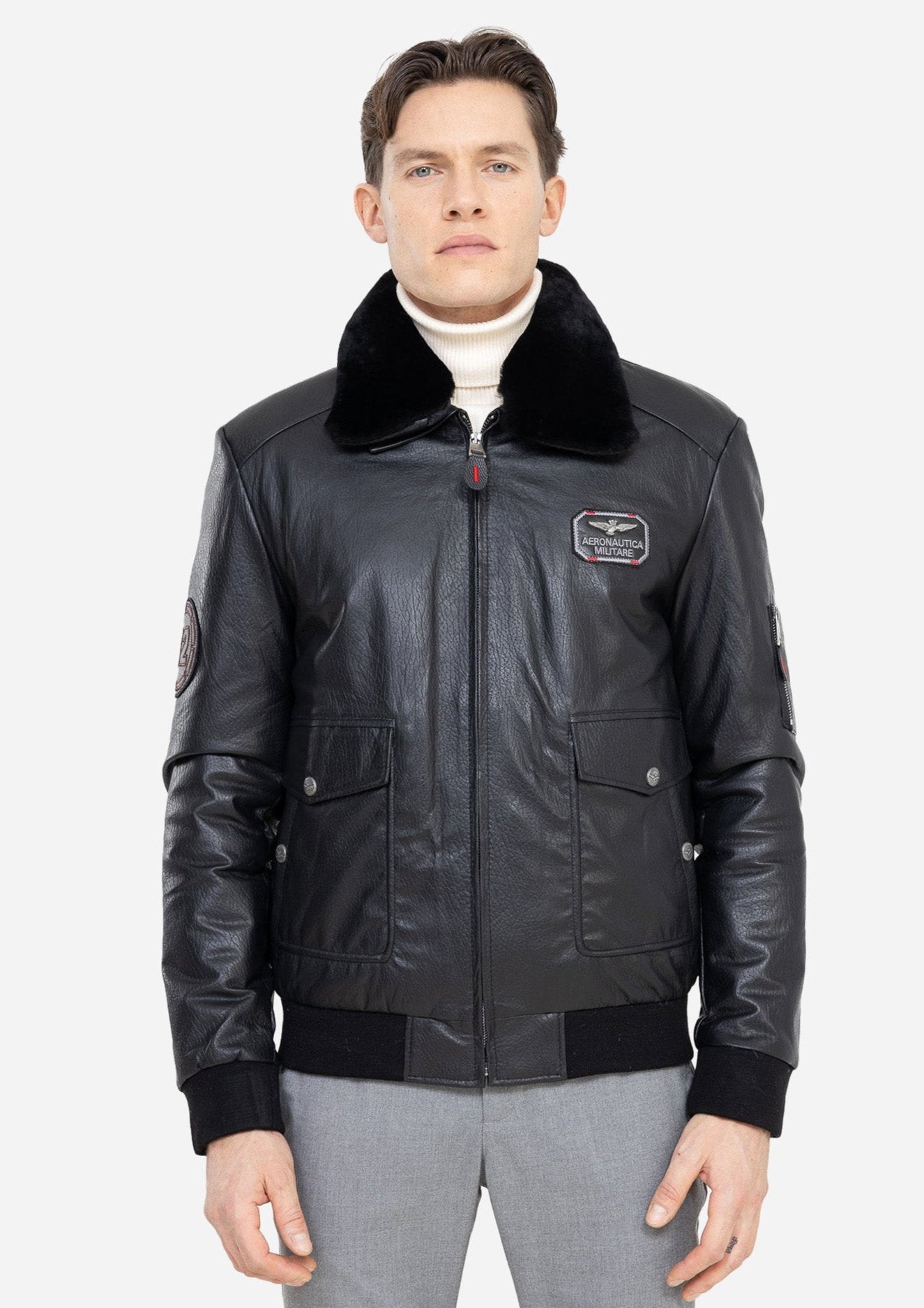 THOM genuine leather AVIATOR jacket