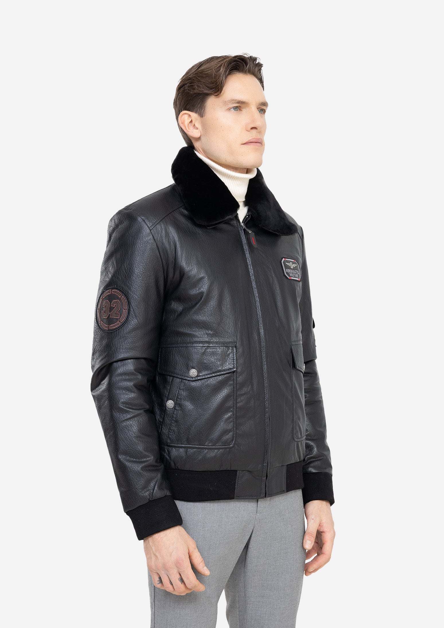 THOM genuine leather AVIATOR jacket-thumbmail-2