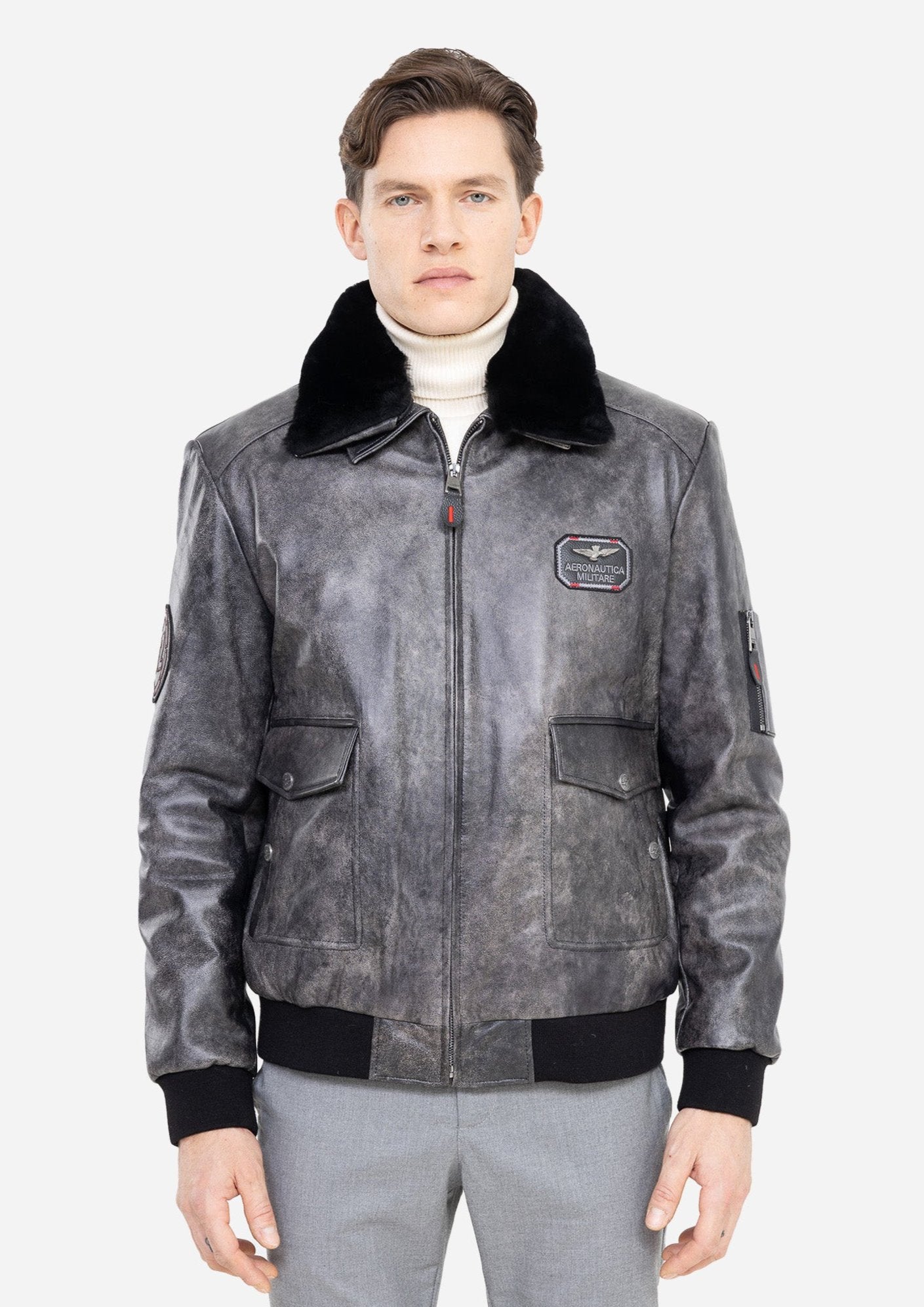 THOM genuine leather AVIATOR jacket-thumbmail-6