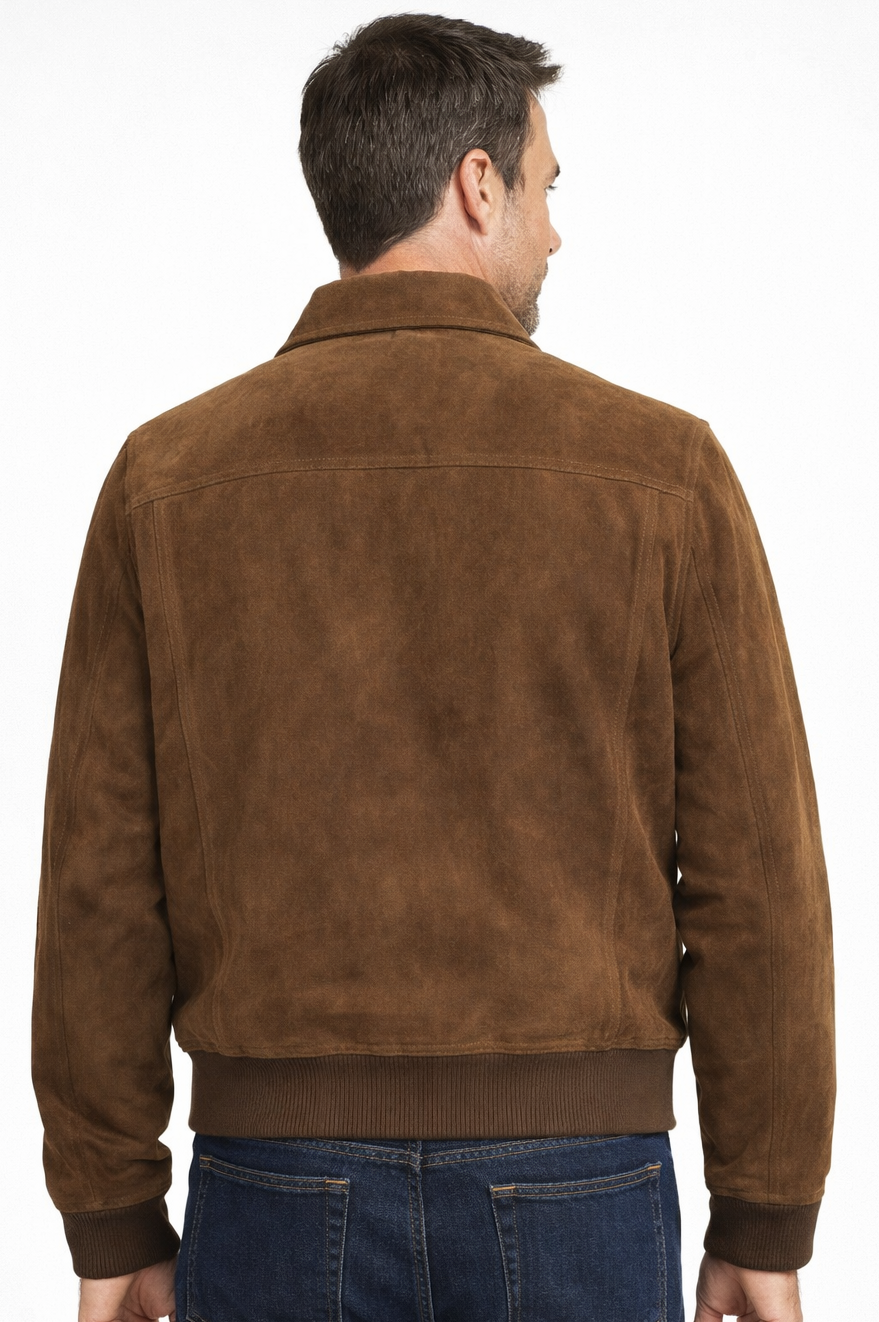 Eric Suede Bomber Jacket-thumbmail-3