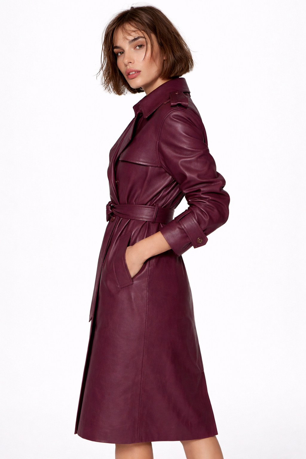 KASIA LEATHER TRENCH COAT-thumbmail-2
