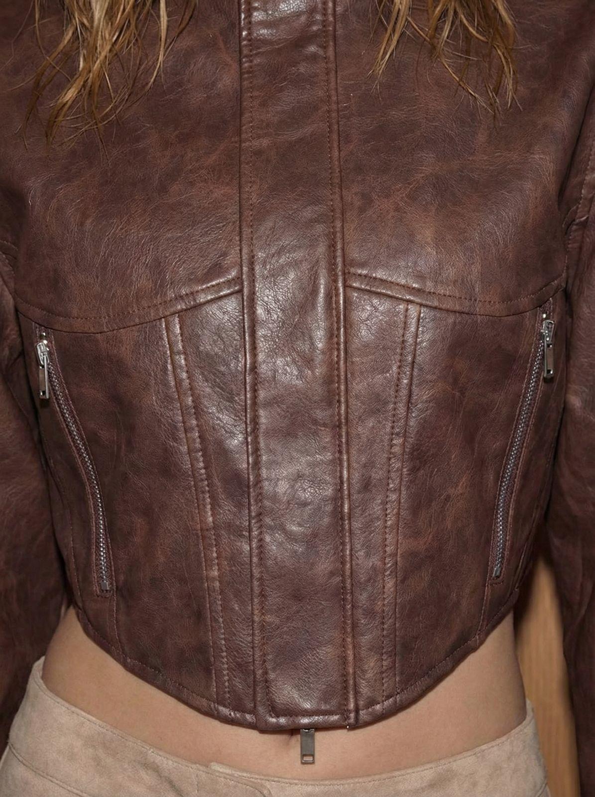 Xena Cropped leather jacket-thumbmail-11