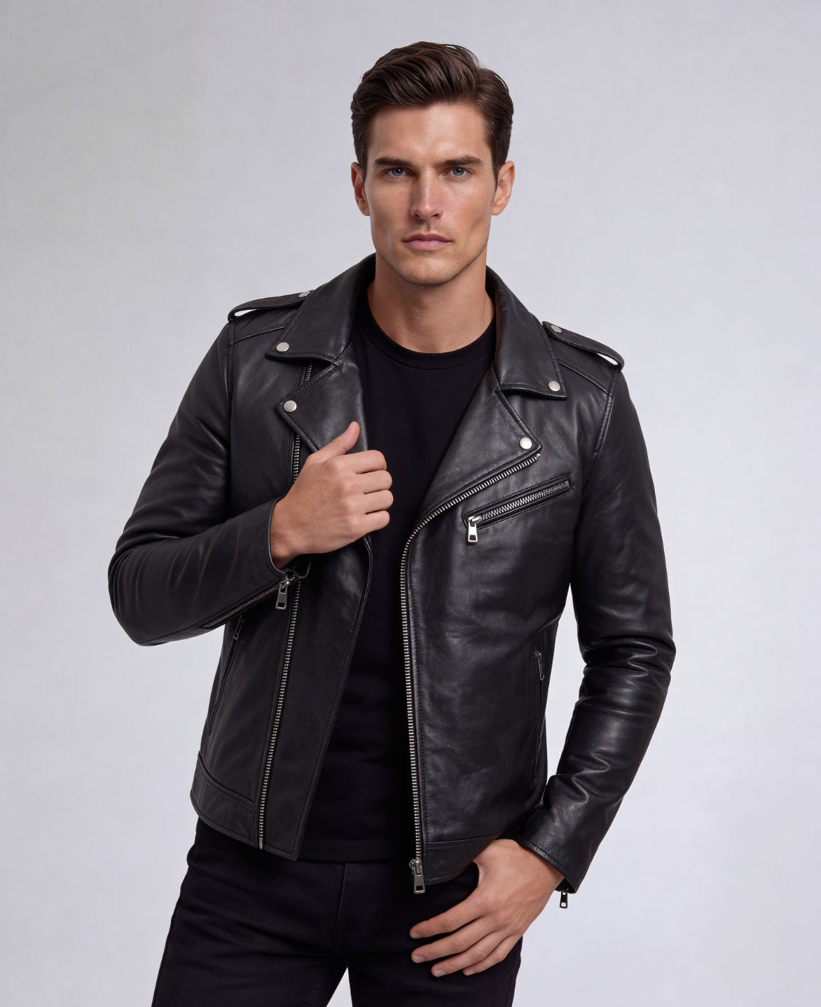 AMIRI BIKER LEATHER JACKET-thumbmail-6