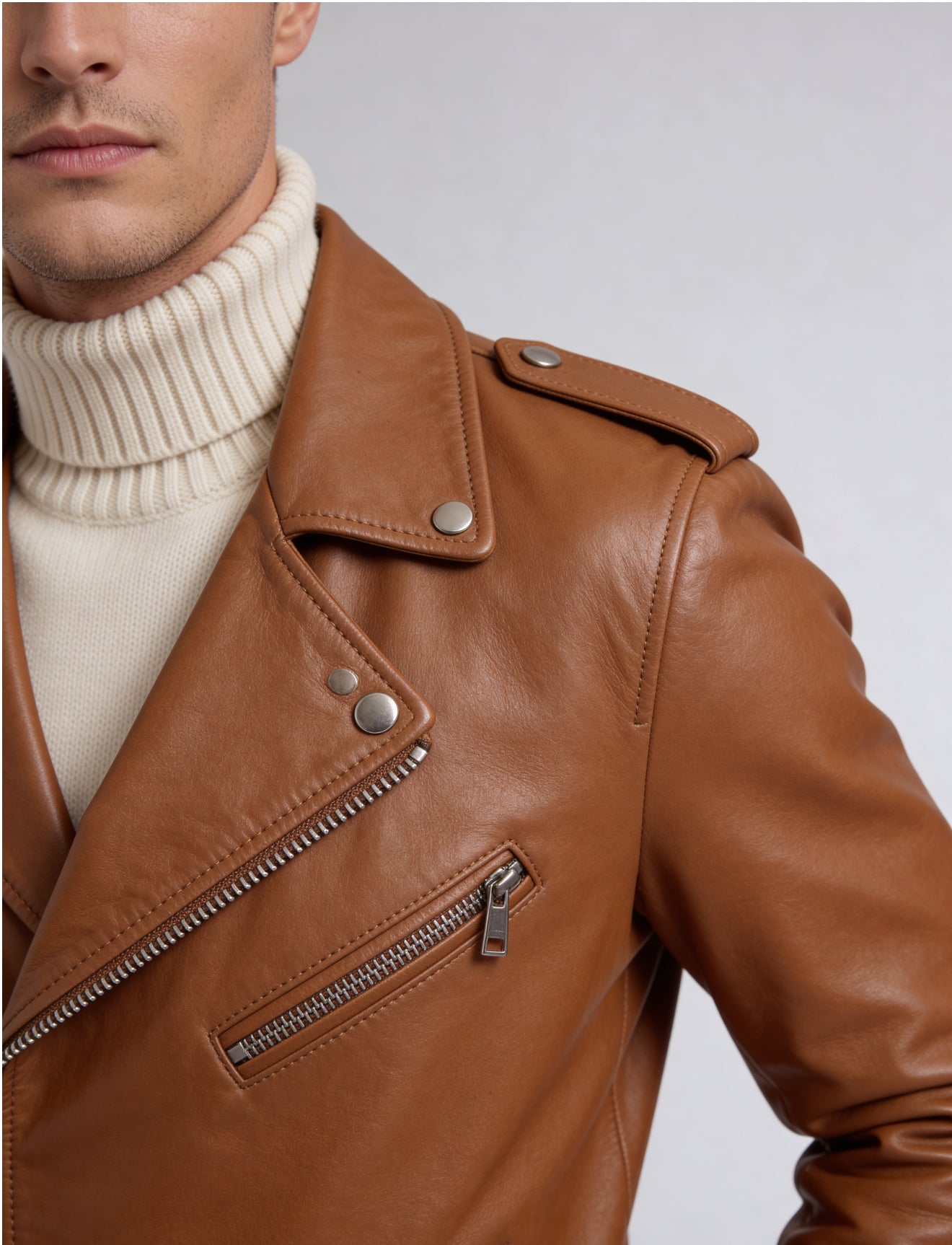Raphael Leather Biker Jacket-thumbmail-4