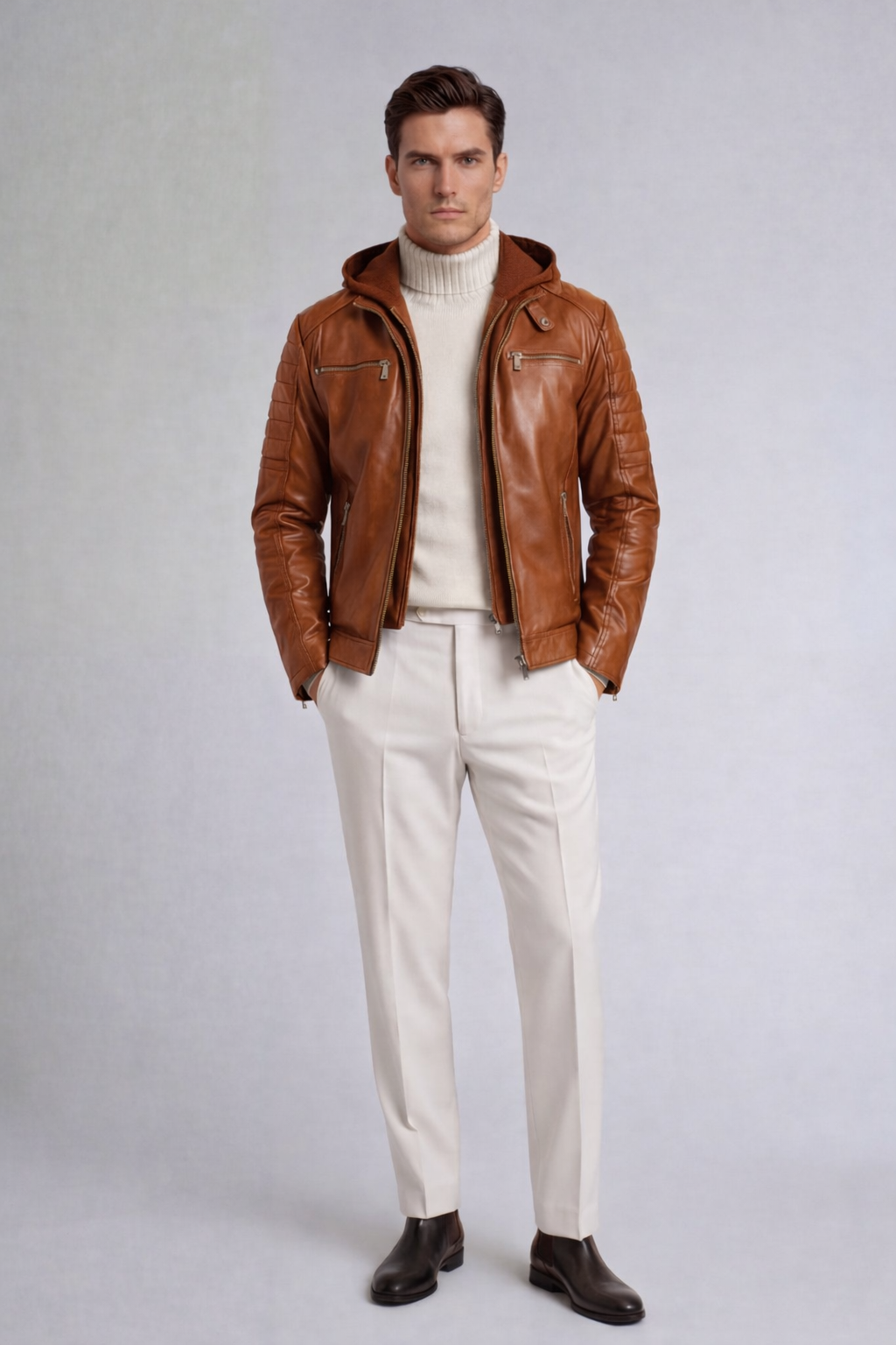 RYDER leather jacker