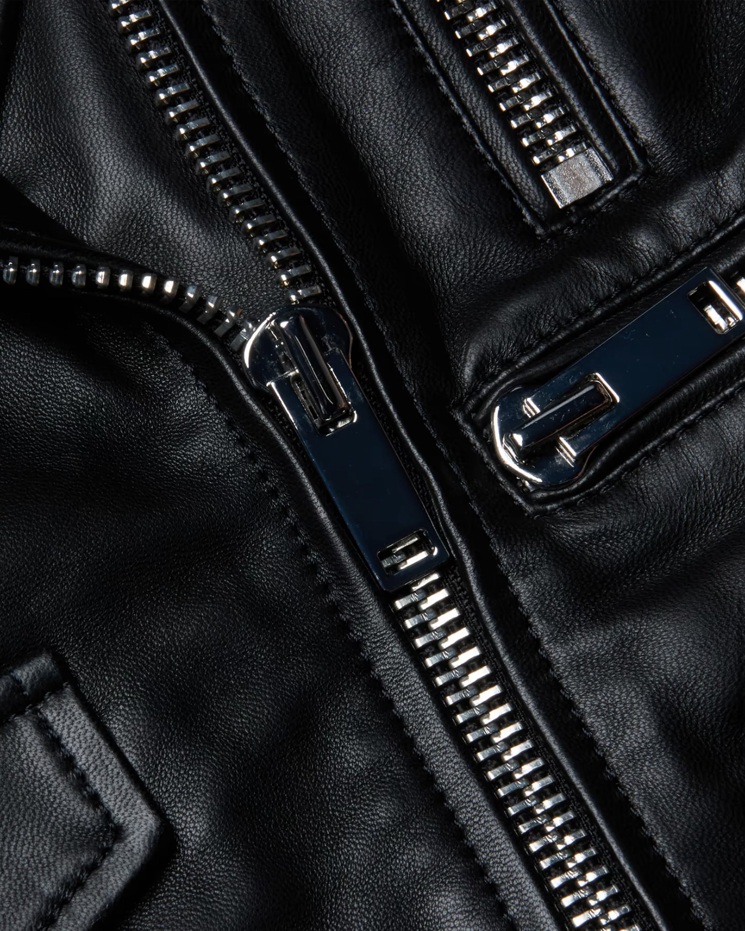 Jayde Leather Jacket Close-up