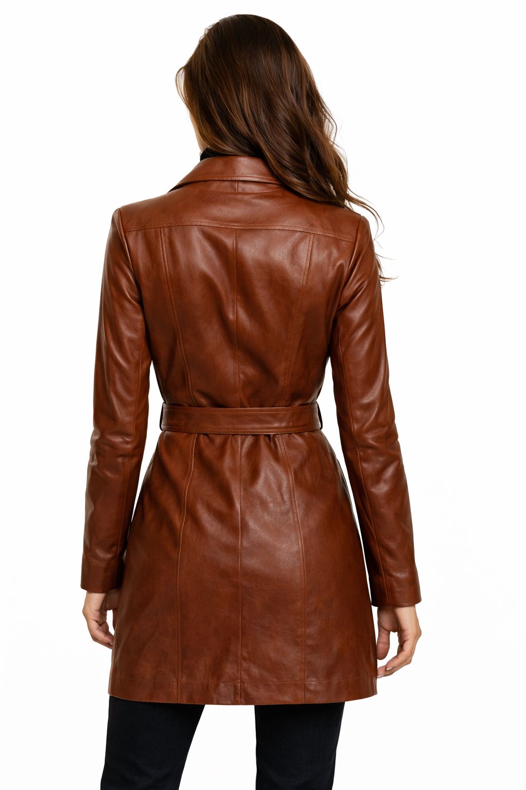 Anastasia  Leather Trench-thumbmail-6