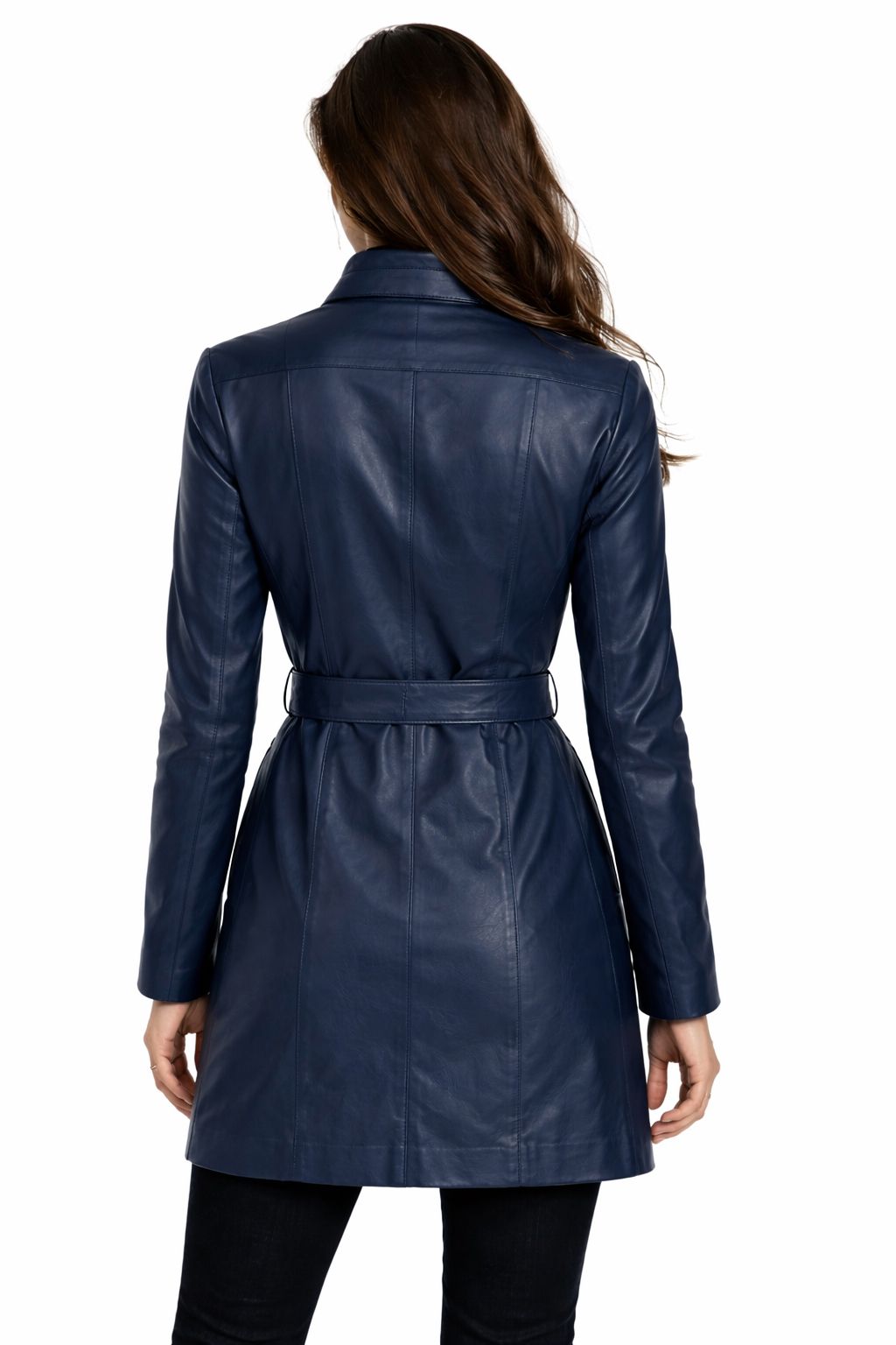 Anastasia  Leather Trench-thumbmail-3
