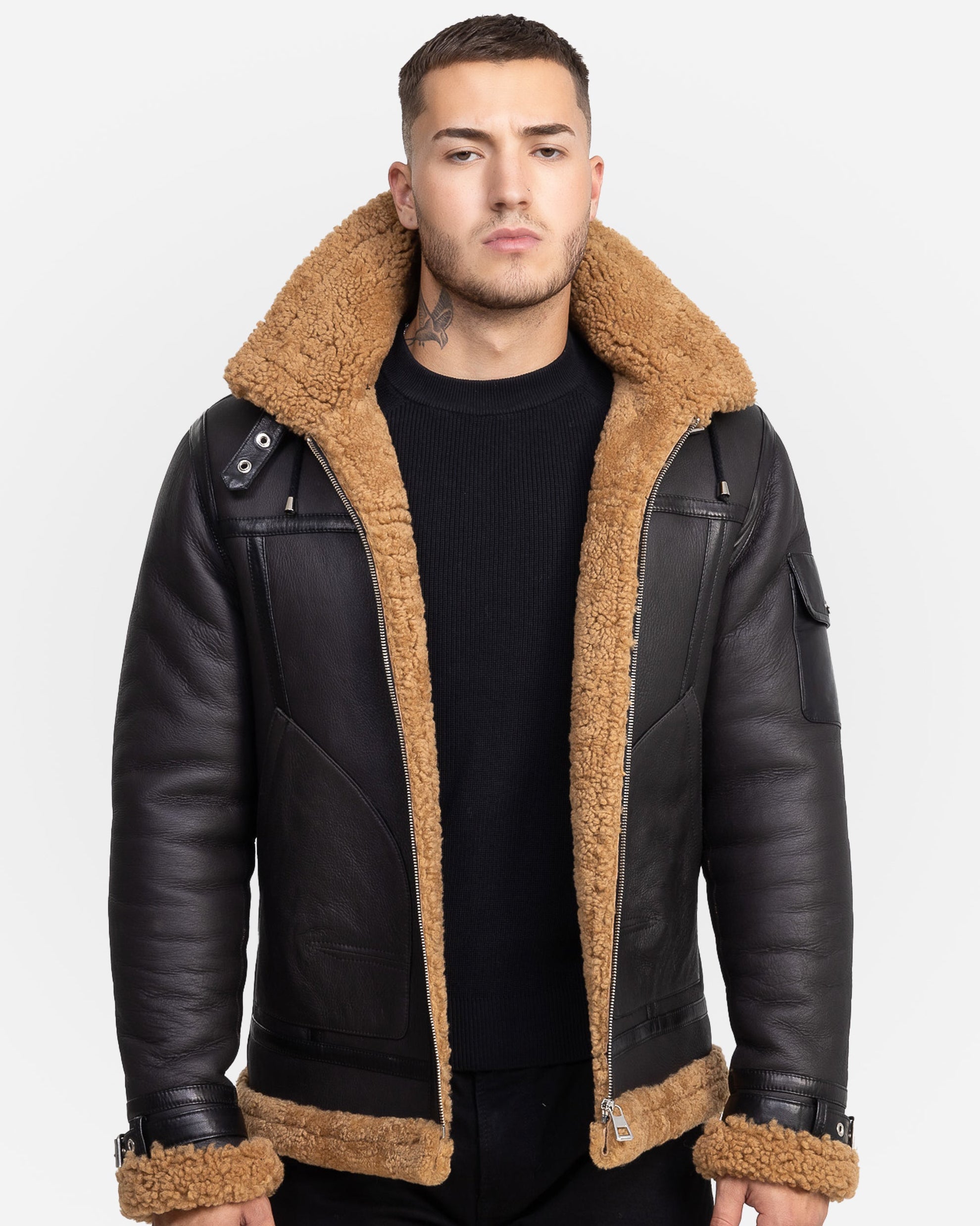 Travis Genuine  Sheepskin Jacket-thumbmail-3