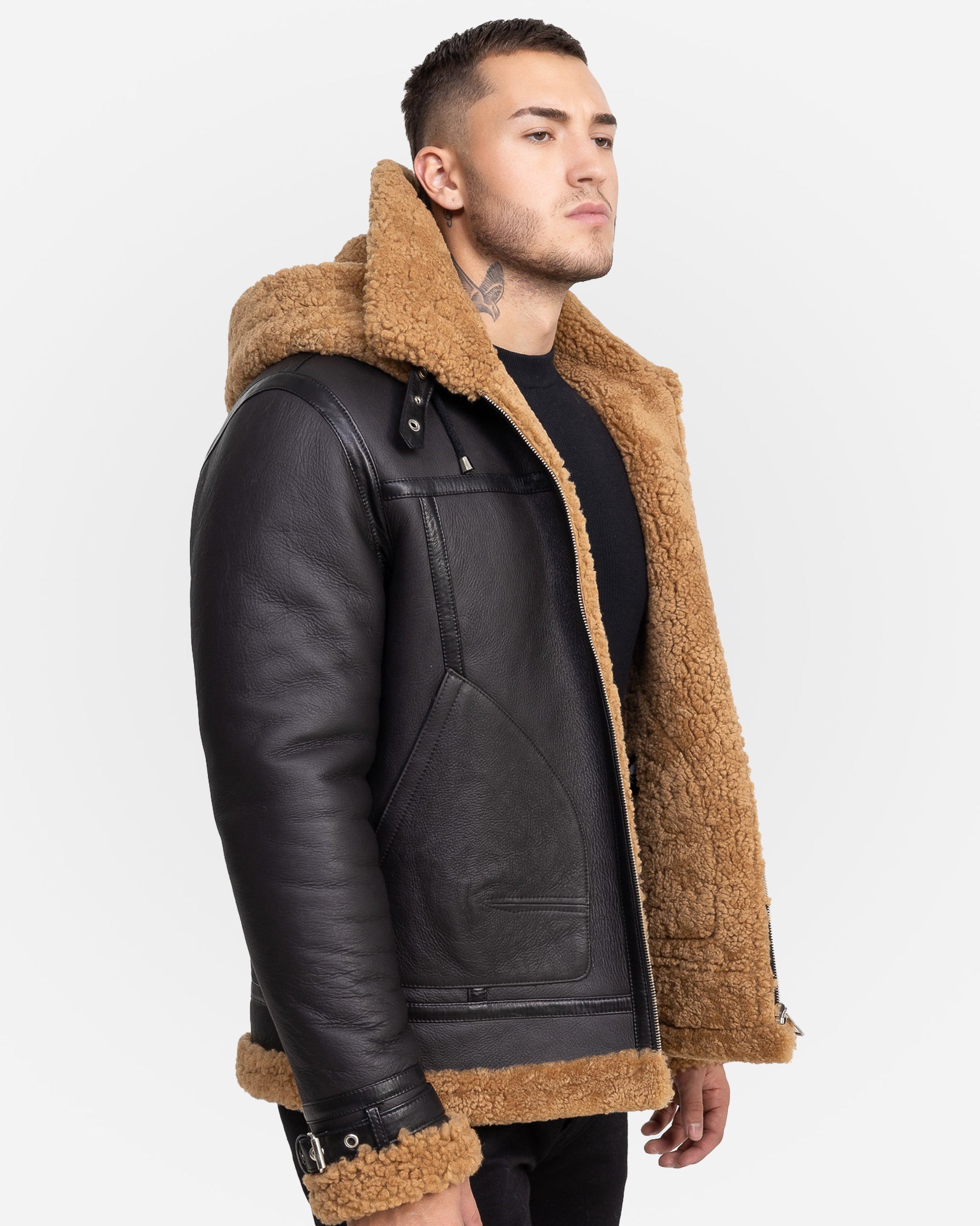 Travis Genuine  Sheepskin Jacket-thumbmail-2