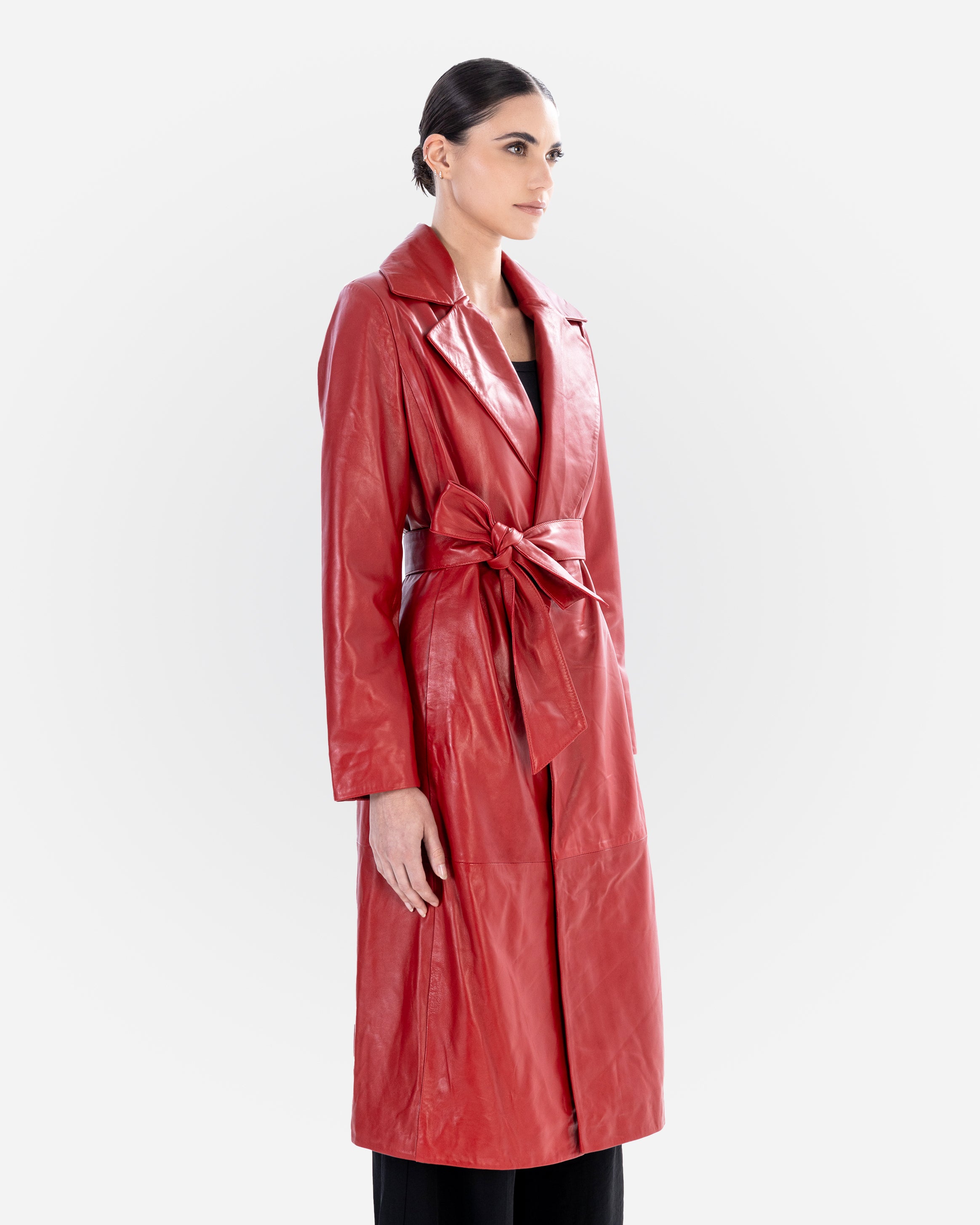 Sarah Leather Trench Coat-thumbmail-2