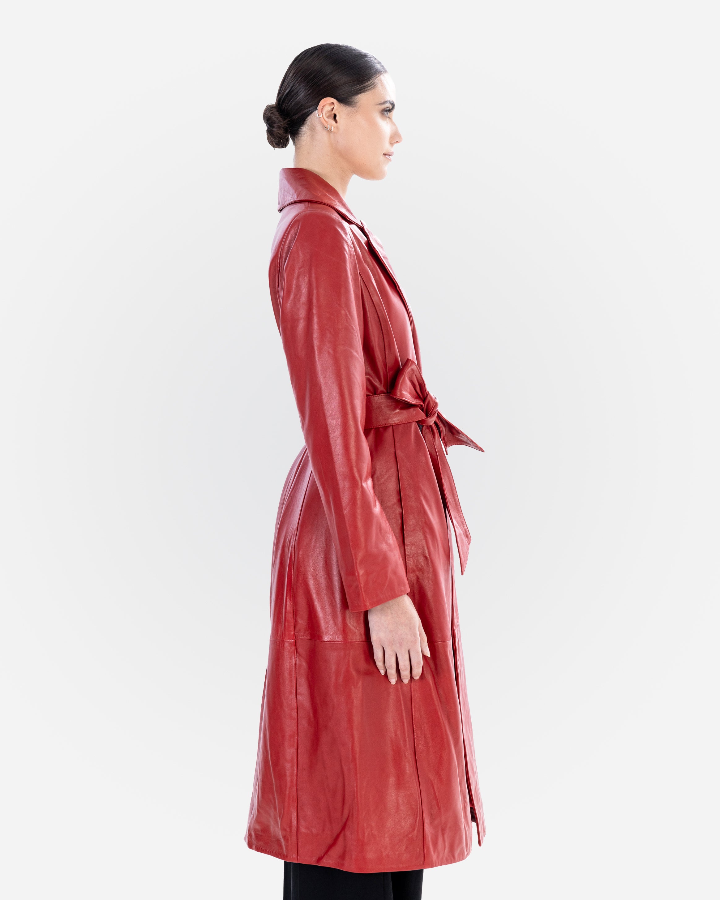 Sarah Leather Trench Coat-thumbmail-3