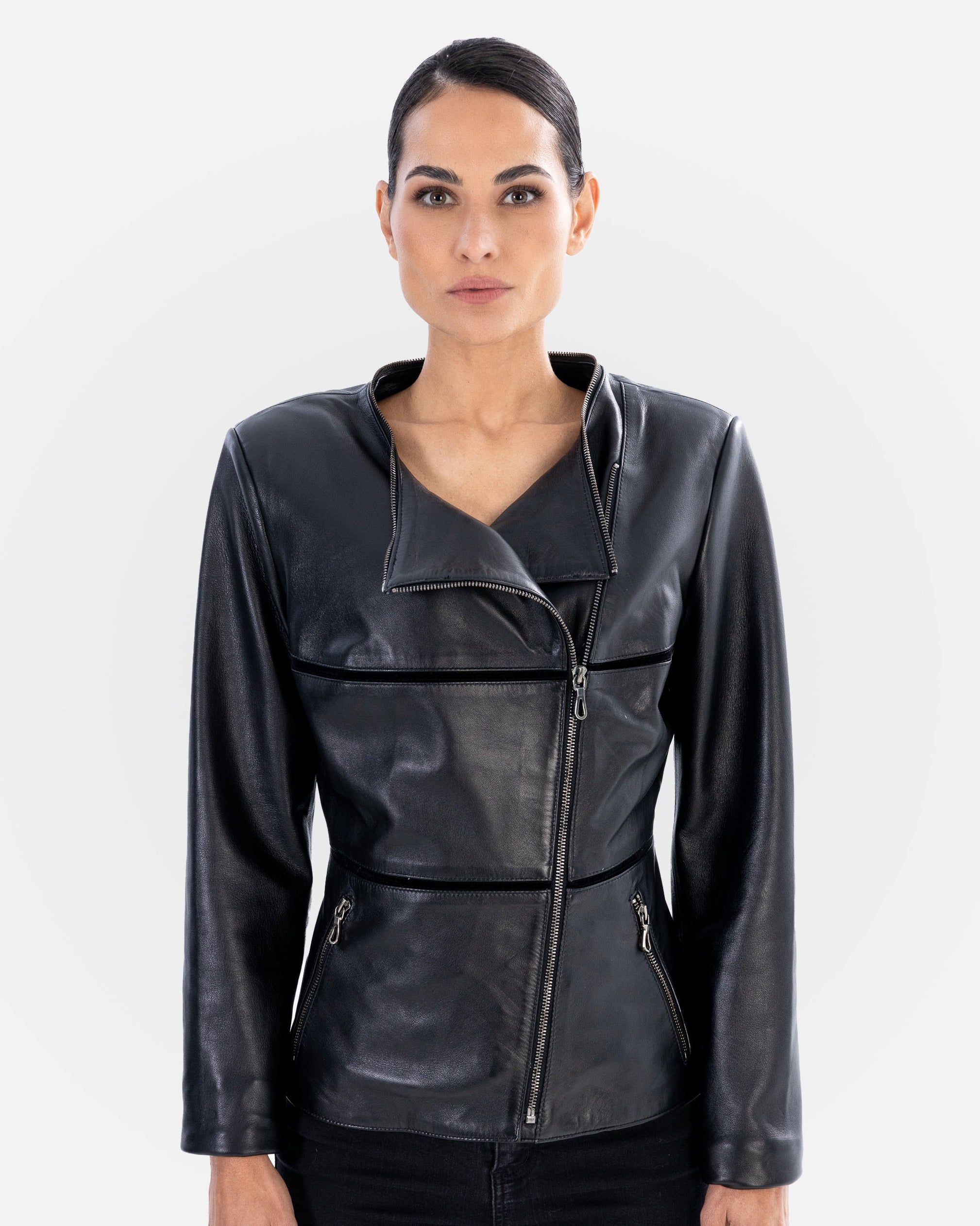 Veste en cuir ANGELIQUE-thumbmail-2