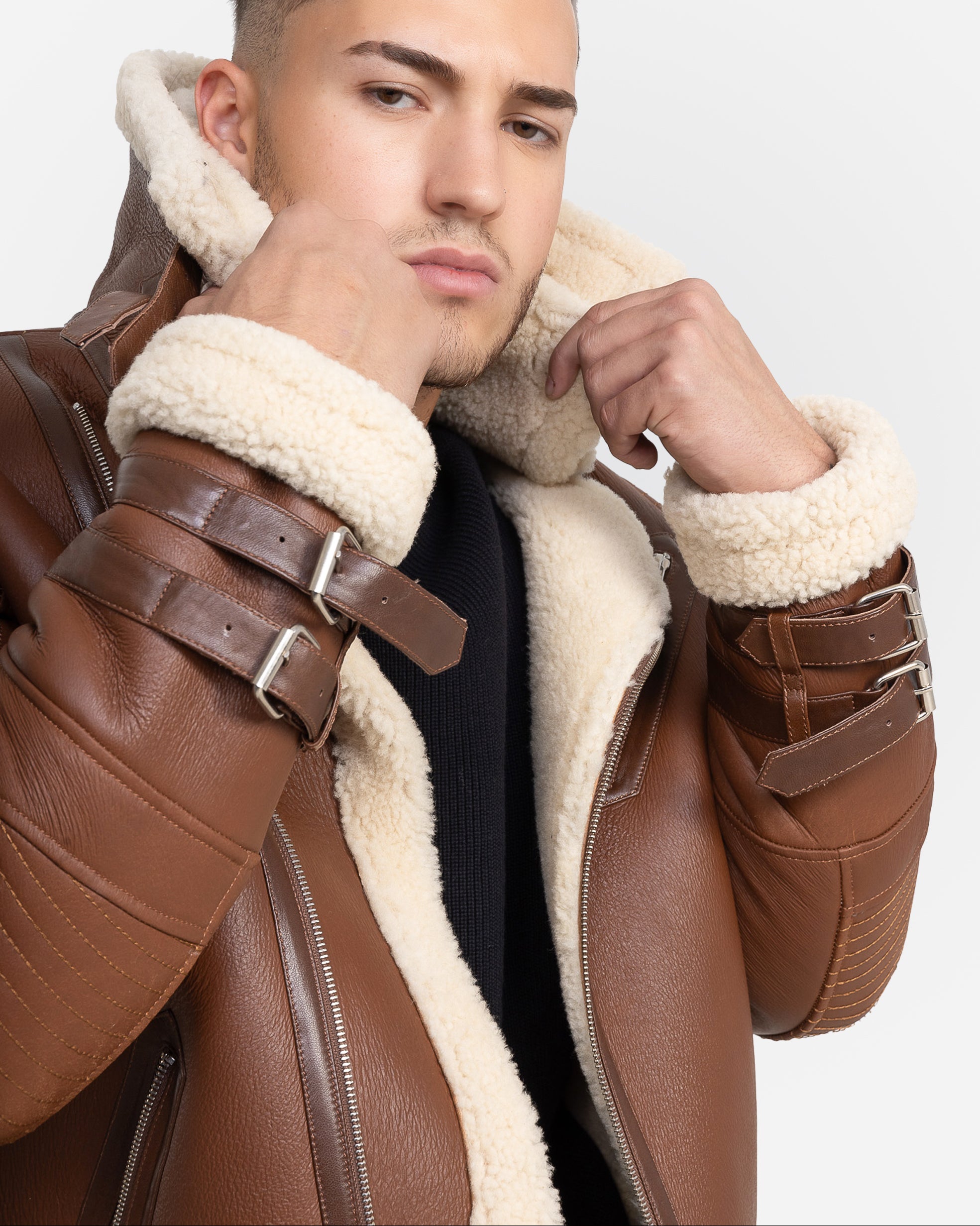 Markus GENUINE  Sheepskin Jacket-thumbmail-4