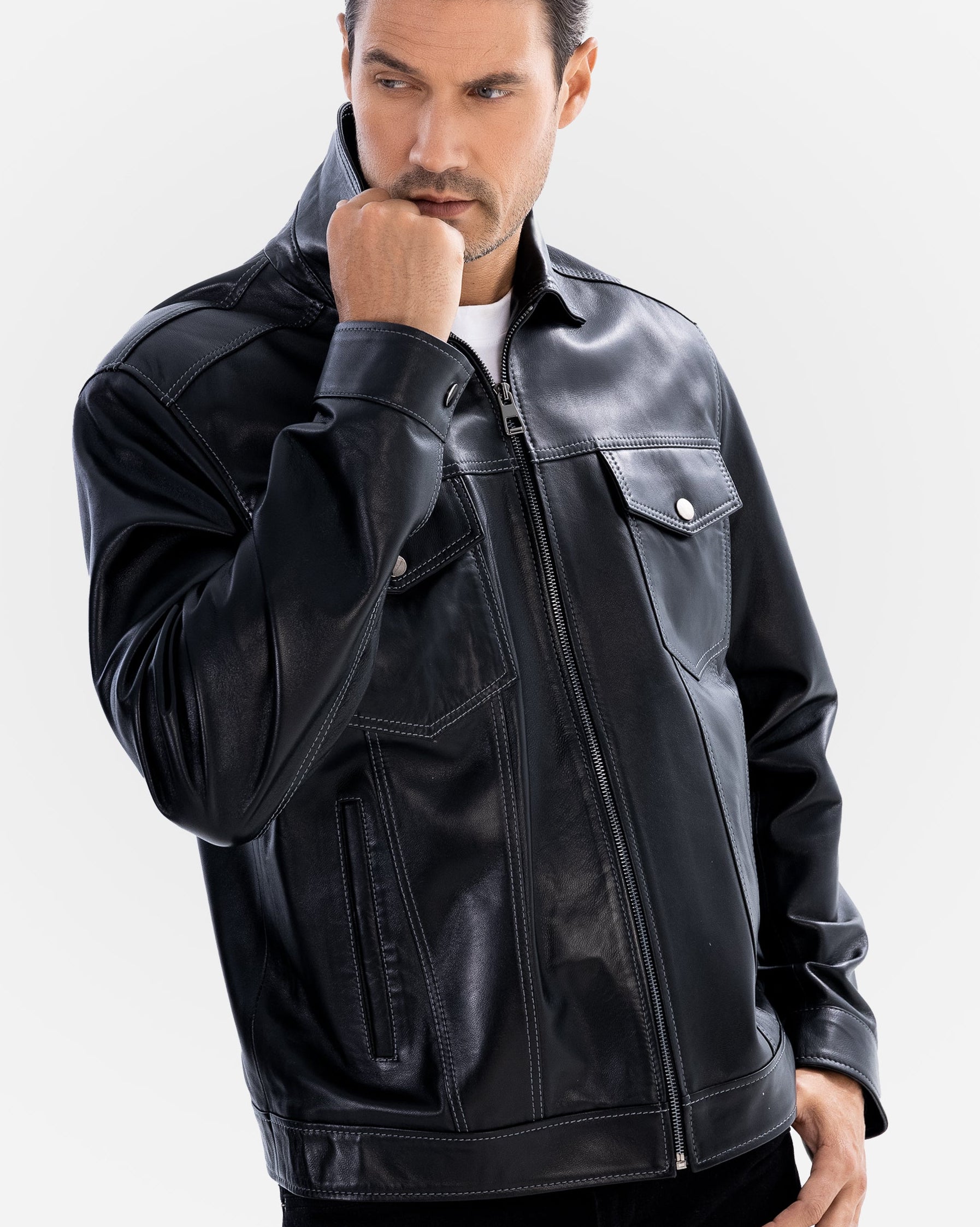FRED Leather Jacket-thumbmail-3