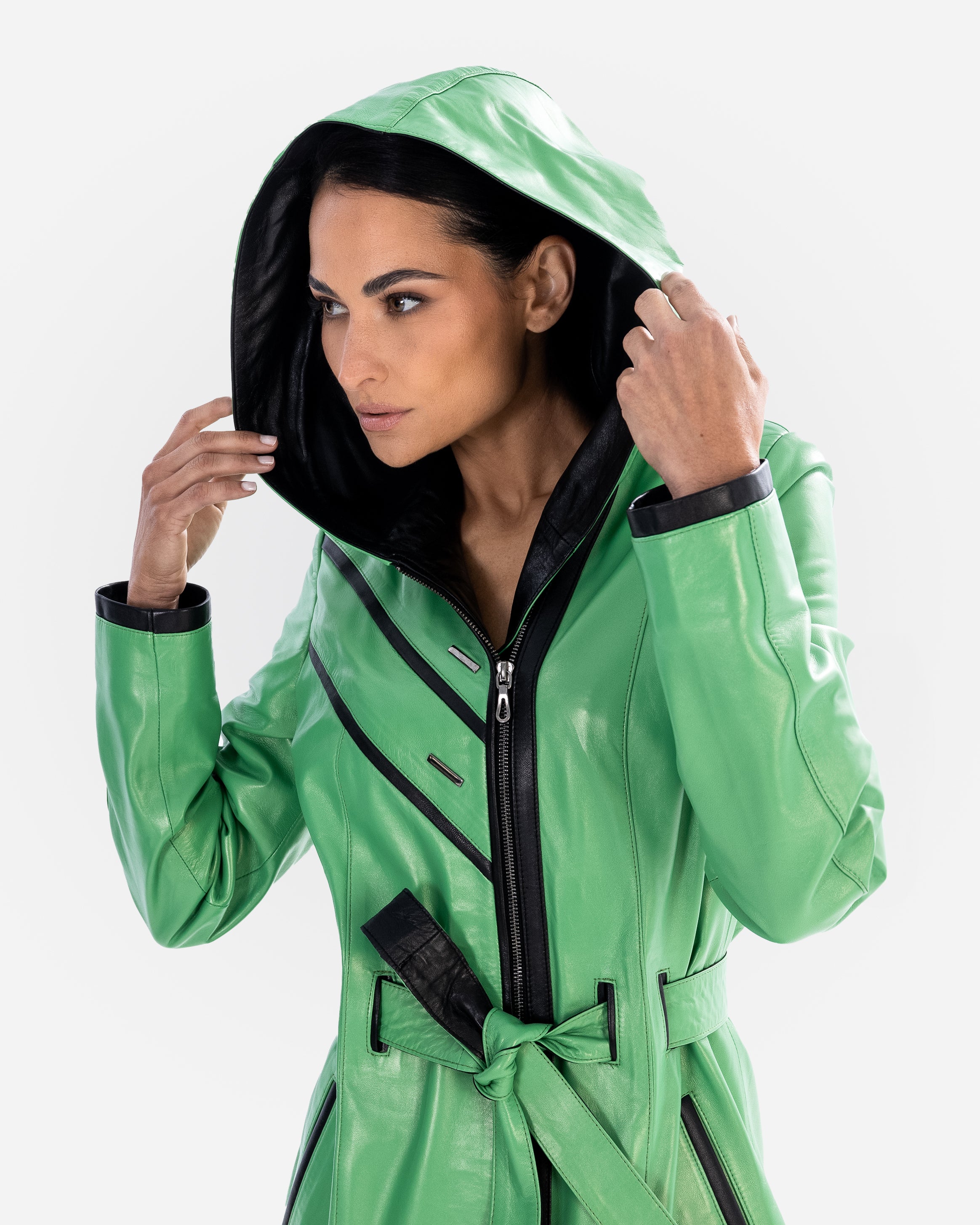 Veste en cuir Erica
