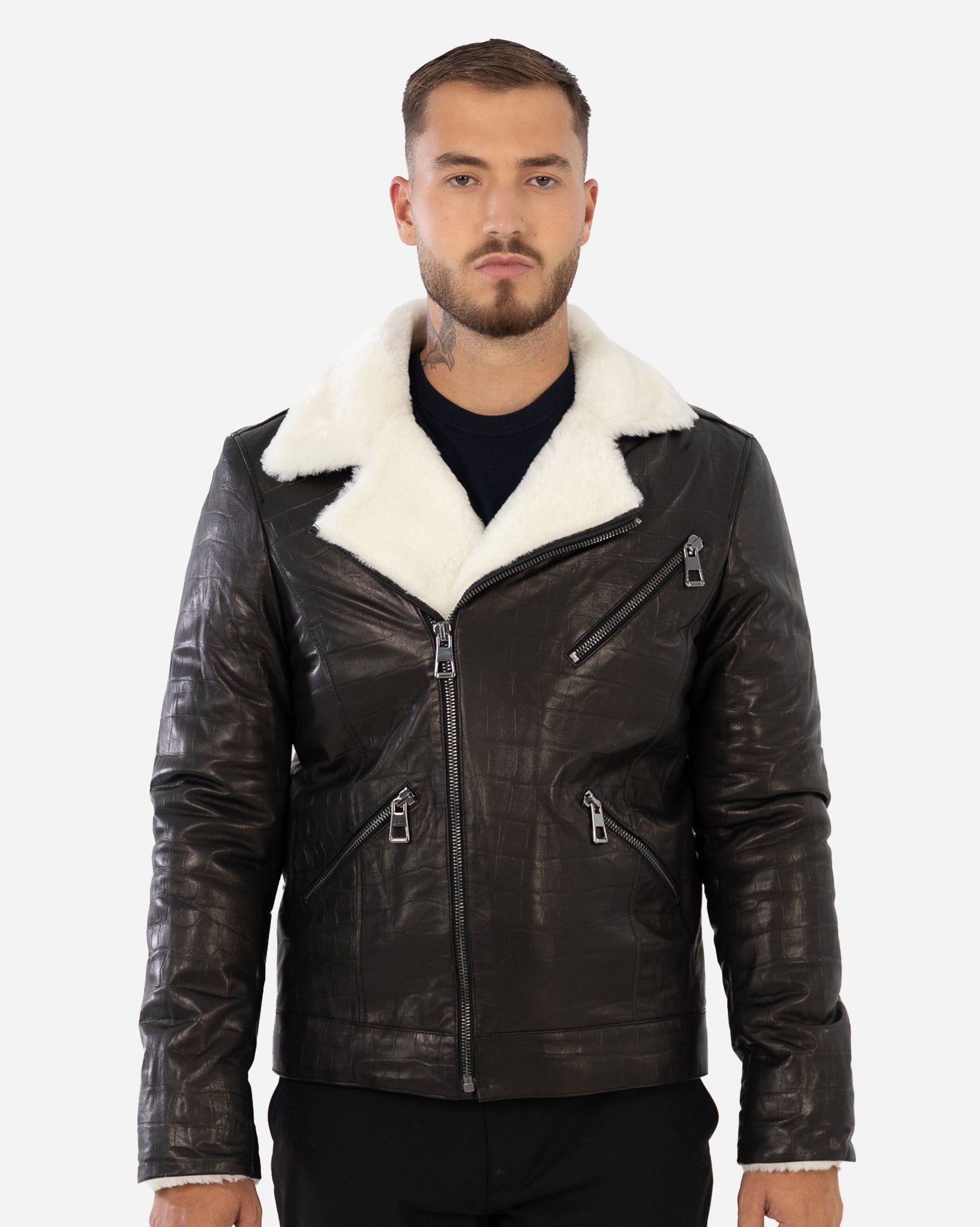 RIVER  Genuine Shearling Jacket