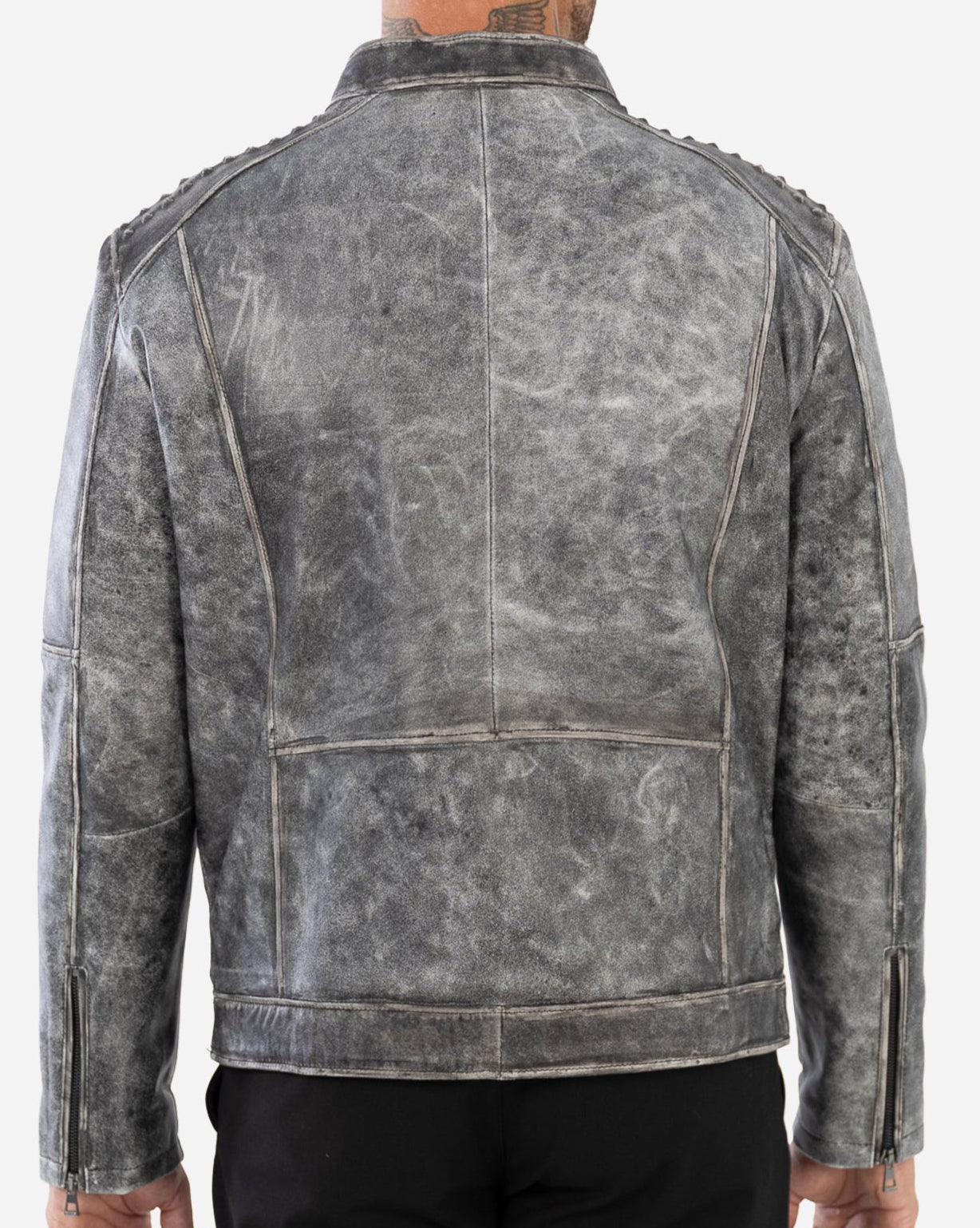 AKSEL JACKET IN VINTAGE GRAINED LAMBSKIN-thumbmail-2