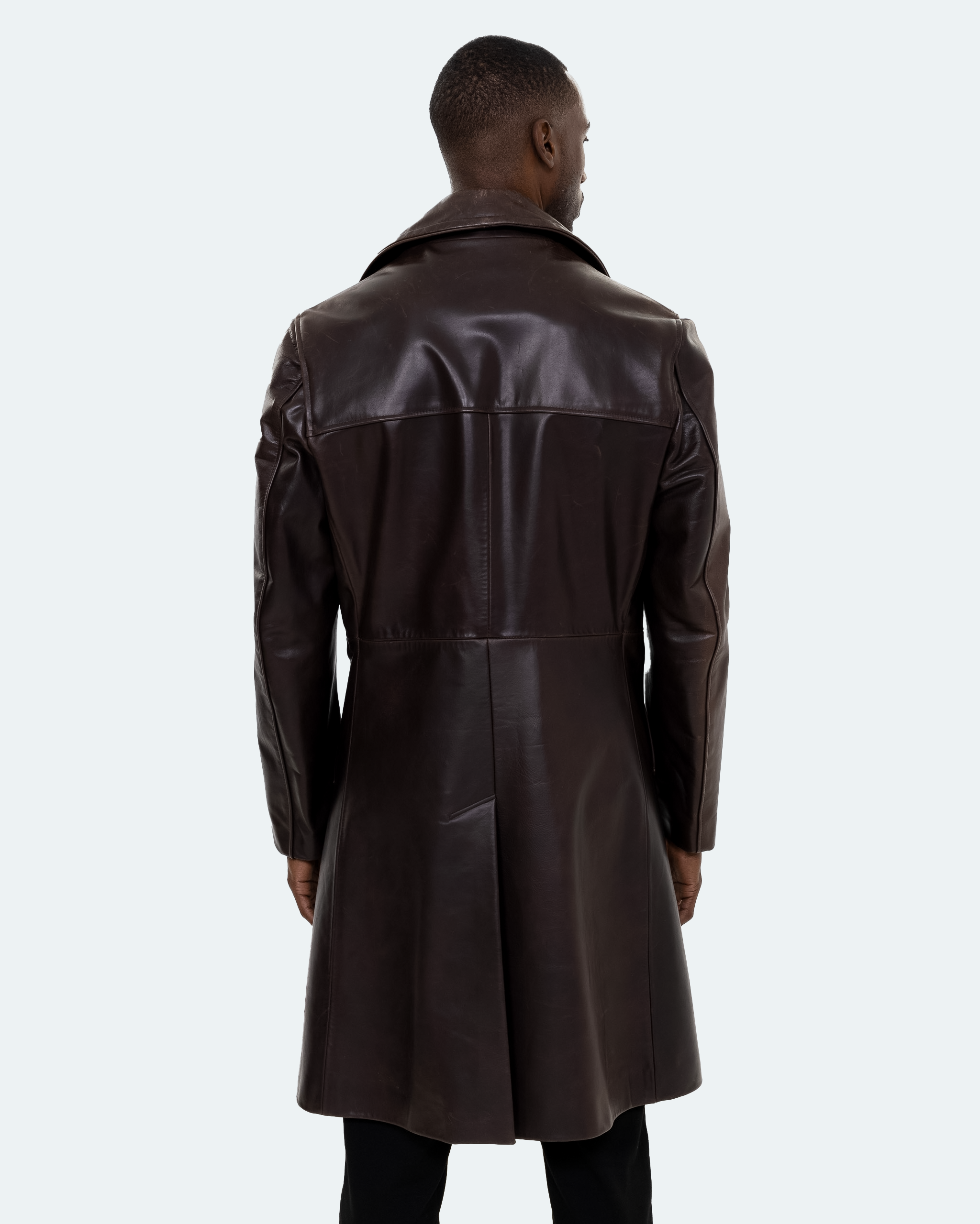 Bryson Leather Trench Coat-thumbmail-3