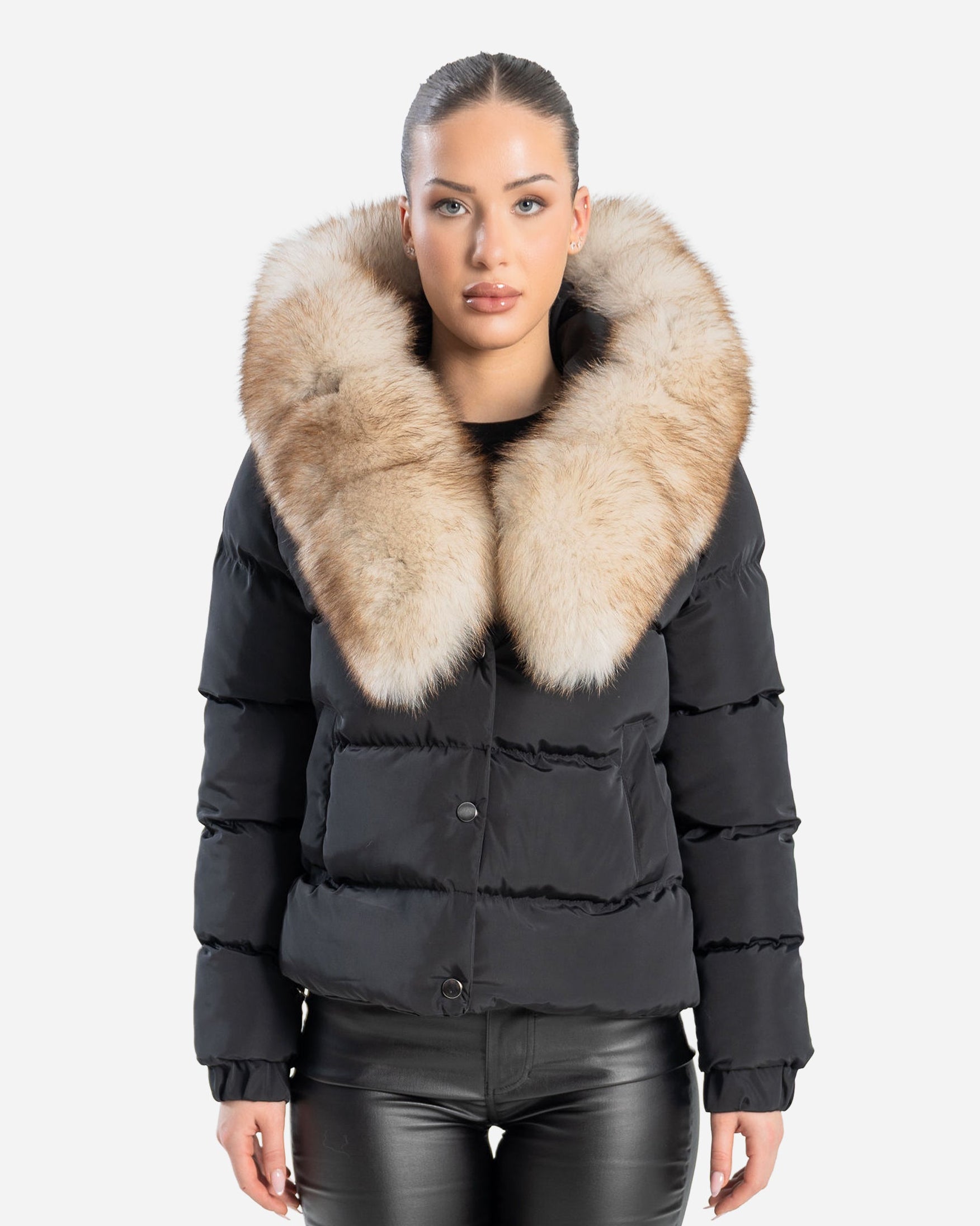 Eddy Down Puffer With Removable Natural Fur-thumbmail-2