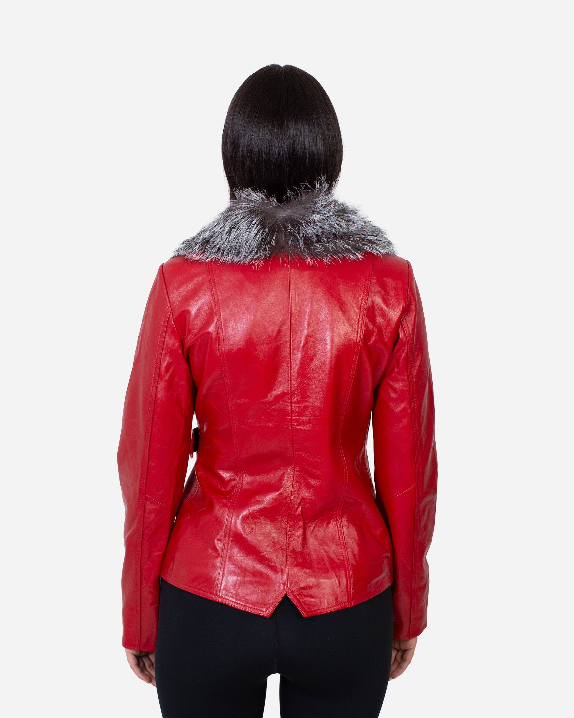 Beverly Leather Jacket – Silver Fox-thumbmail-3