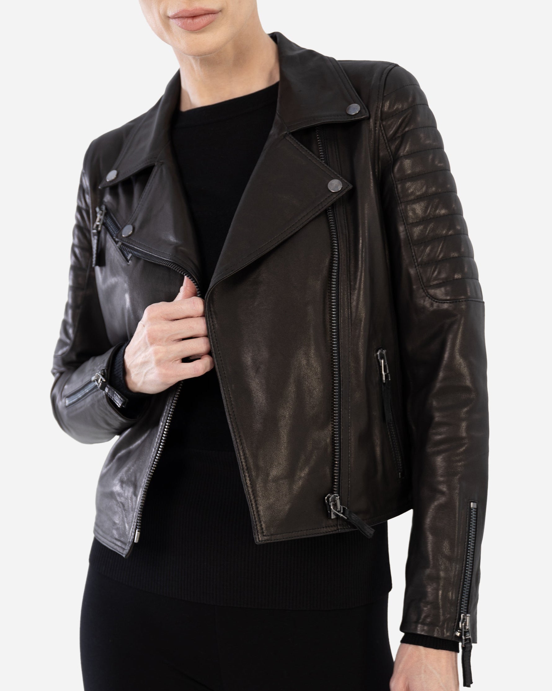 Irene Biker leather Jacket-thumbmail-2