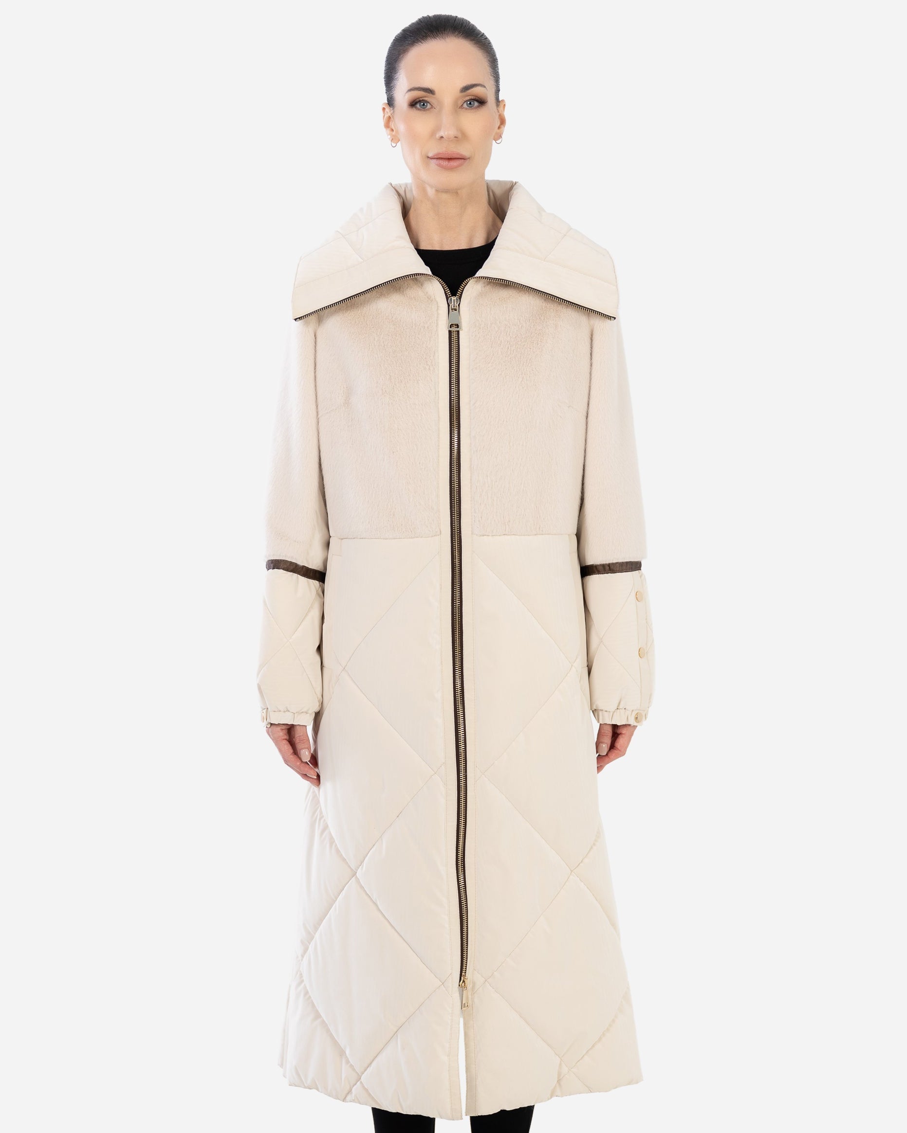 Parka longue matelassée Lena