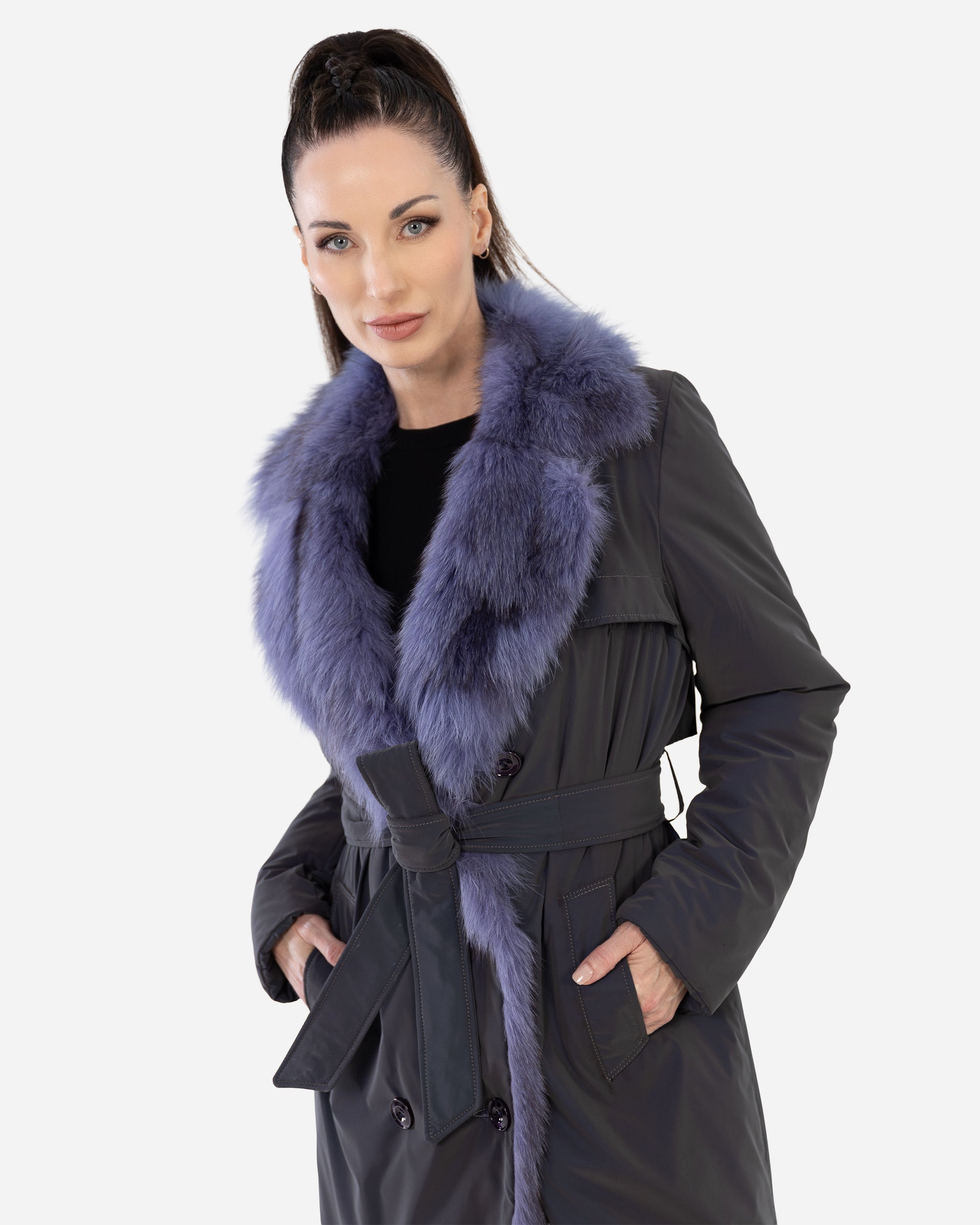 Paloma  reversible Fox Coat-thumbmail-2
