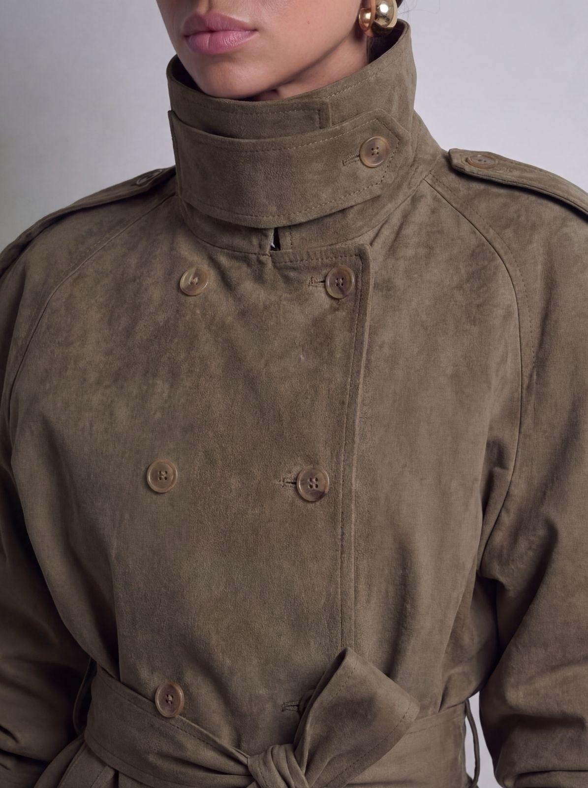 NOAMI  Suede Belted Jacket-thumbmail-11