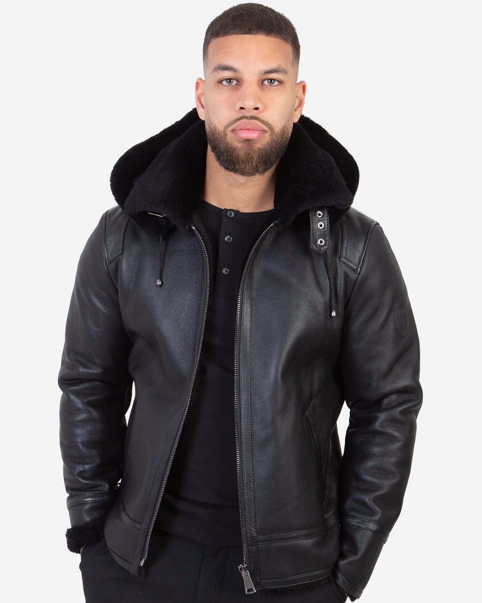 Pilot  Genuine Shearling Jacket