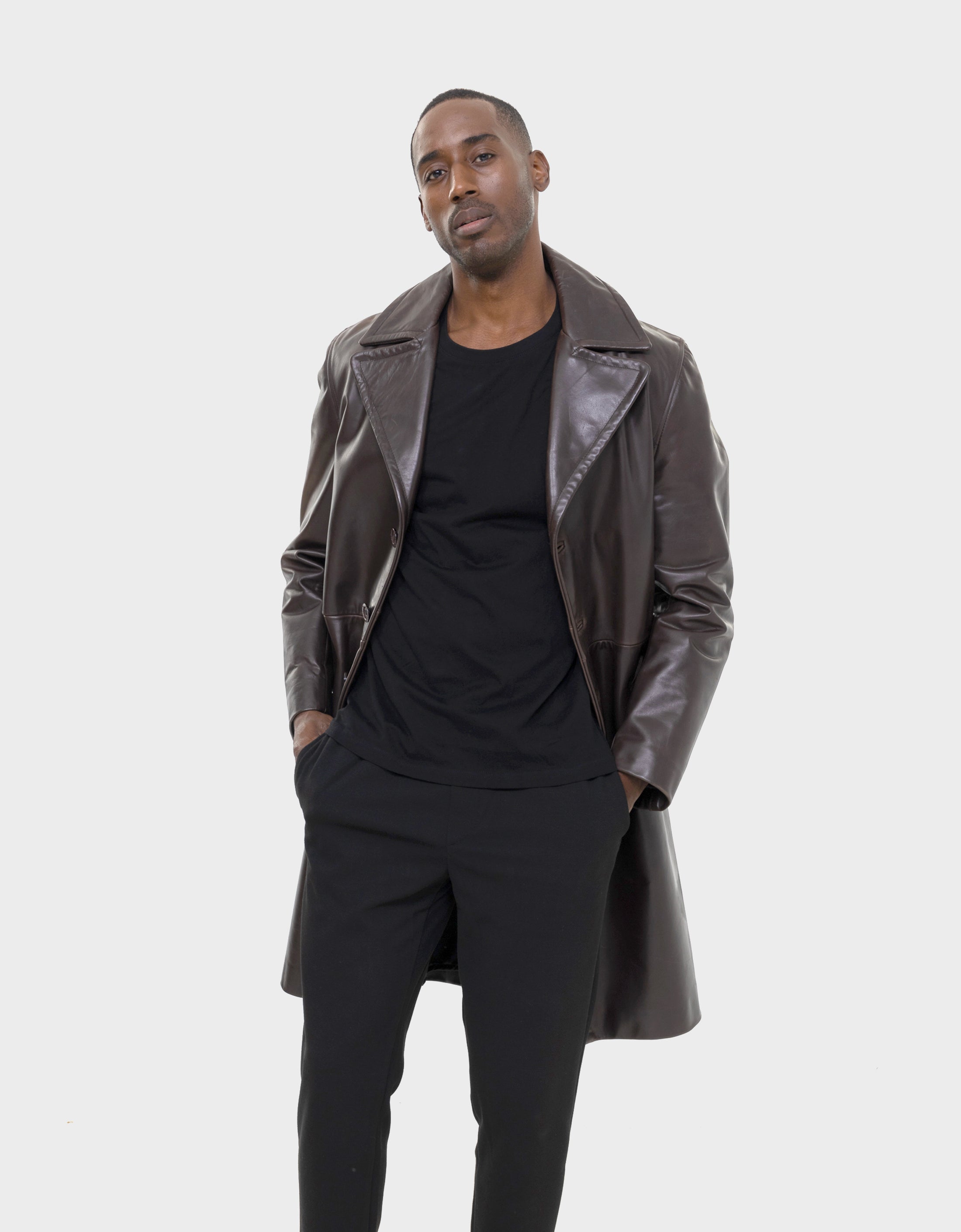 Bryson Leather Trench Coat-thumbmail-6