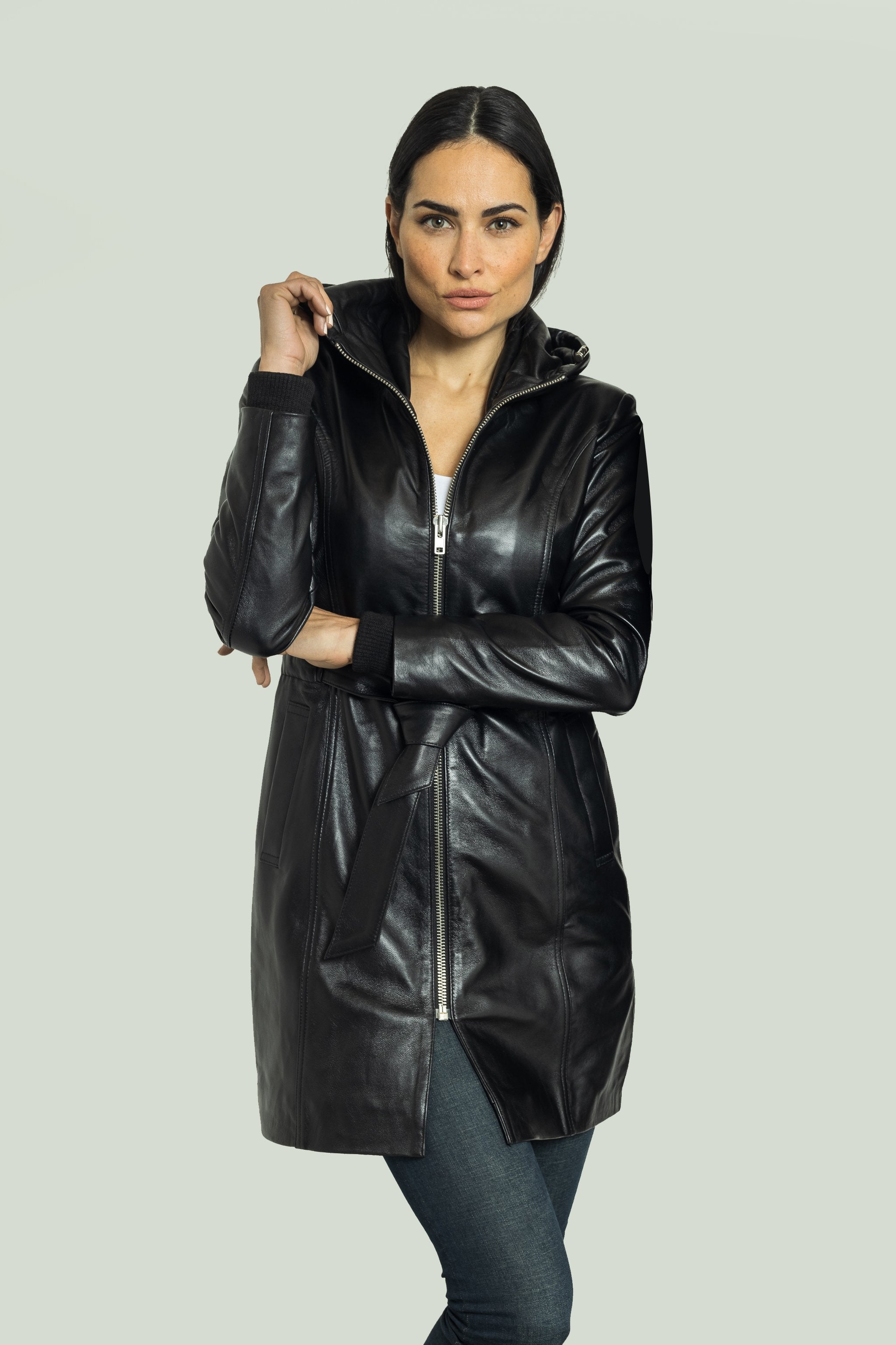 Trench en cuir Krystal-thumbmail-3