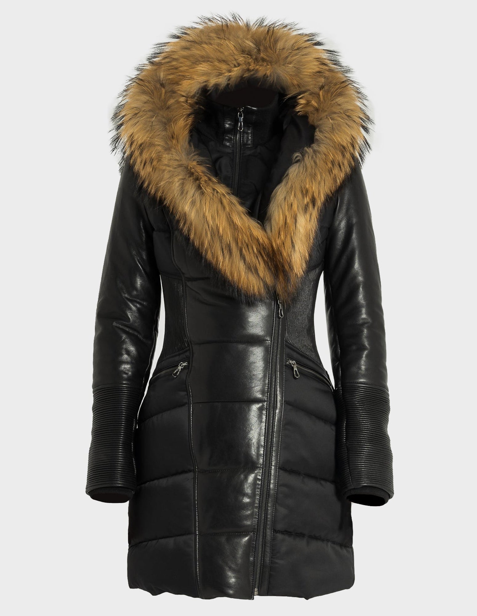 Kylie Leather Sleeve Parka - CG-thumbmail-10